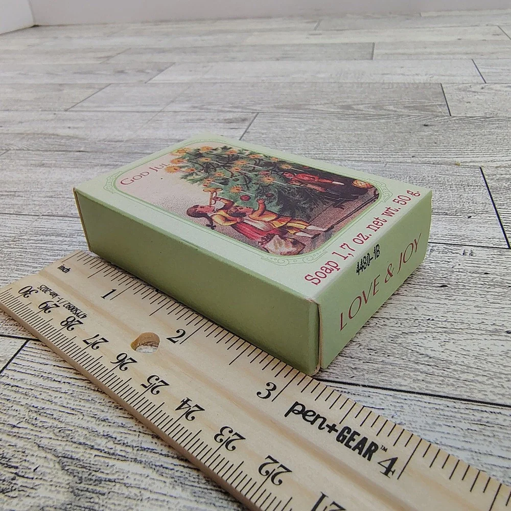 Victoria Swedish God Jul Soap • Christmas Bar • Made‎ in Sweden • New in Box